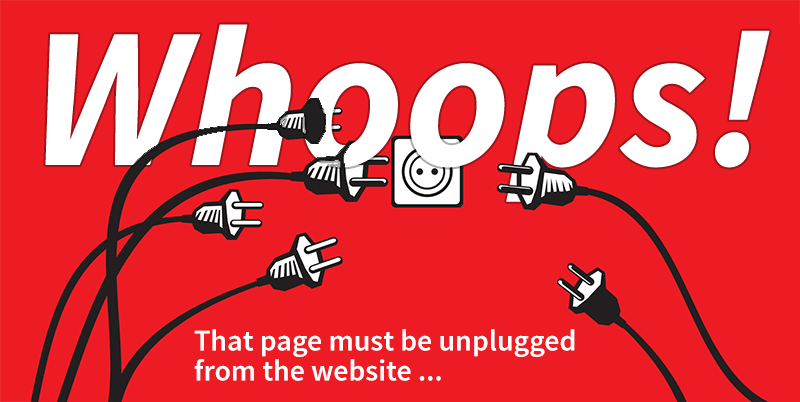 Whoops! That page must be unplugged from the website ...
