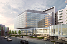 Architect rendering of the new University Hospital Expansion