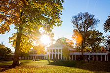 UVA Grounds in the fall