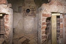 View of chemical hearth found in the Rotunda