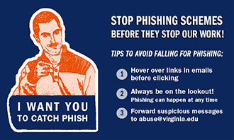 Index card for how to stop phishing schemes
