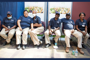 FM Custodial Services workers