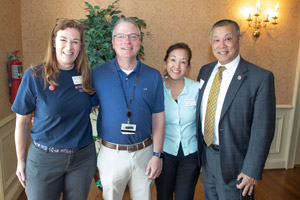 Gary G. Pan with Laura Duckworth, Kenny Bower and Shelomith Gonzalez