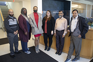 Group photo of Customer Support Center staff