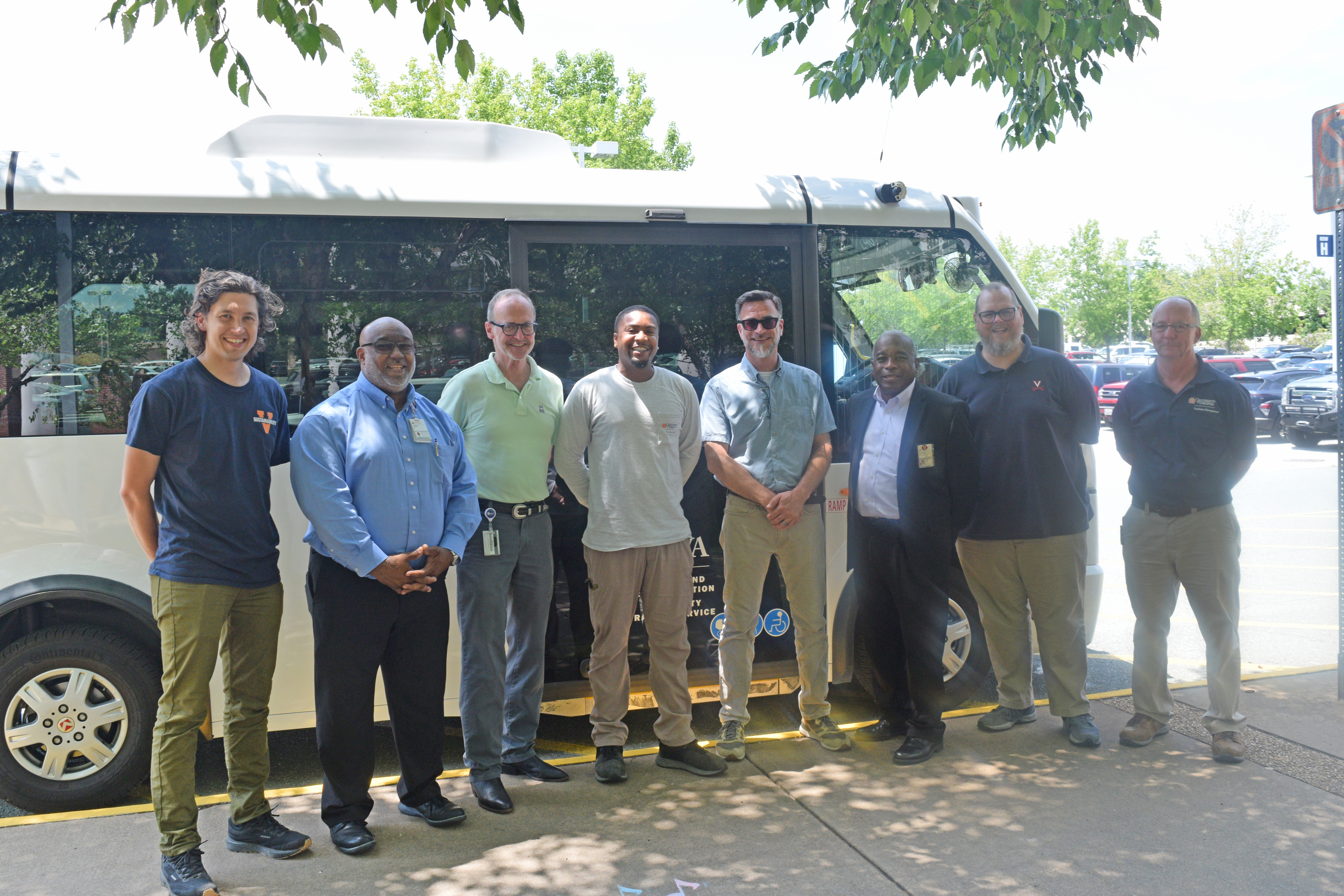 UVA staff and contractors supporting the OR29 renovation project