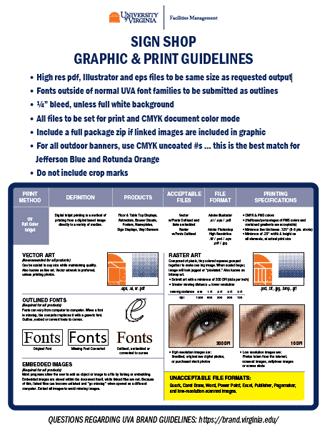 Sign Shop Print and Graphics Guidelines PDF