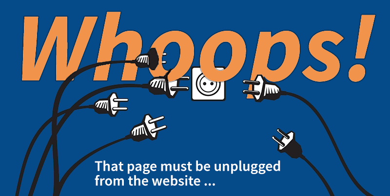 Whoops! That page must be unplugged from the website ...