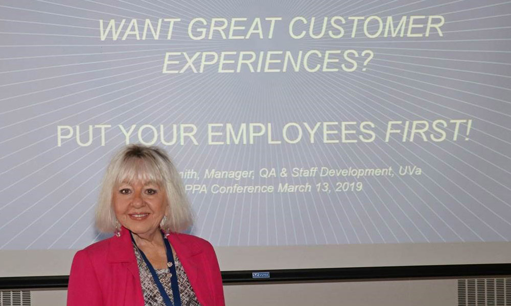 Sandra Smith presents at the March 2019 VAPPA conference