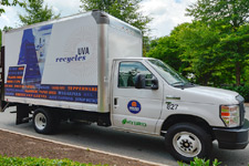 A hybrid Facilities Management fleet truck