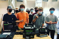 Students of Greene County Tech Center gathered in a workshop