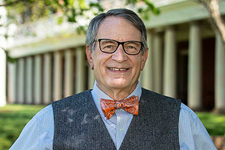 Jody Lahendro, photographed on The Lawn at UVA