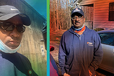 Side-by-side photos of Hannibal Reid and Jordan Lamar