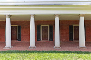 UVA's lawn rooms