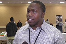 Aaron Davis, an apprenticeship graduate and recruiter.