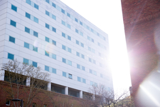Exterior of UVA Hospital