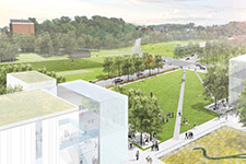 Rendering of planned Ivy-Emmet entrance corridor