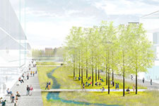 Rendering of planned Ivy-Emmet entrance corridor