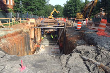 McCormick Road under construction