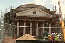 View of the Rotunda's north facade