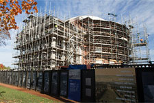 Rotunda during construction