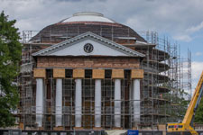 Rotunda under renovation