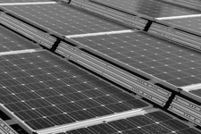 Array of solar panels