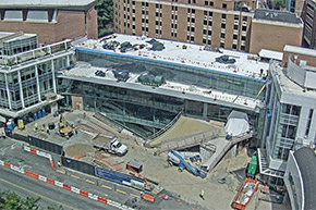 Education Resource Center under construction