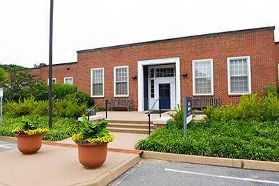 Leake Building entrance