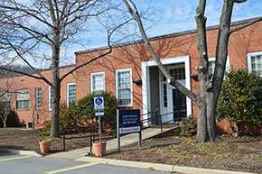 Leake Building entrance