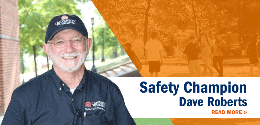 Safety Champion Dave Roberts